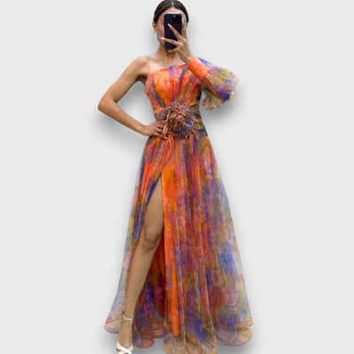 Aurielle – Maxikleid mit floraler