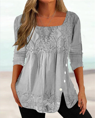 Laura – stylische bluse für den frühling