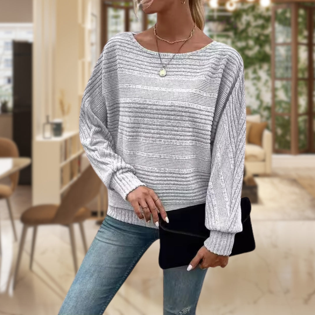 ANNA - STRUKTURIERTER PULLOVER