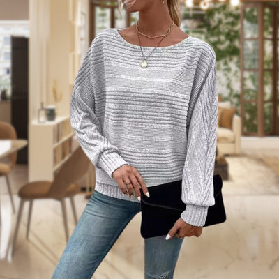 ANNA - STRUKTURIERTER PULLOVER