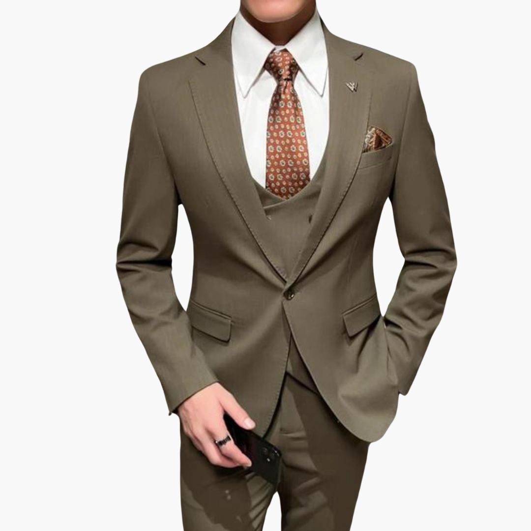 Business Anzug - Herren Slim Fit Look für festliche Anlässe