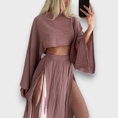 Elise – Lockeres Leinen-Set