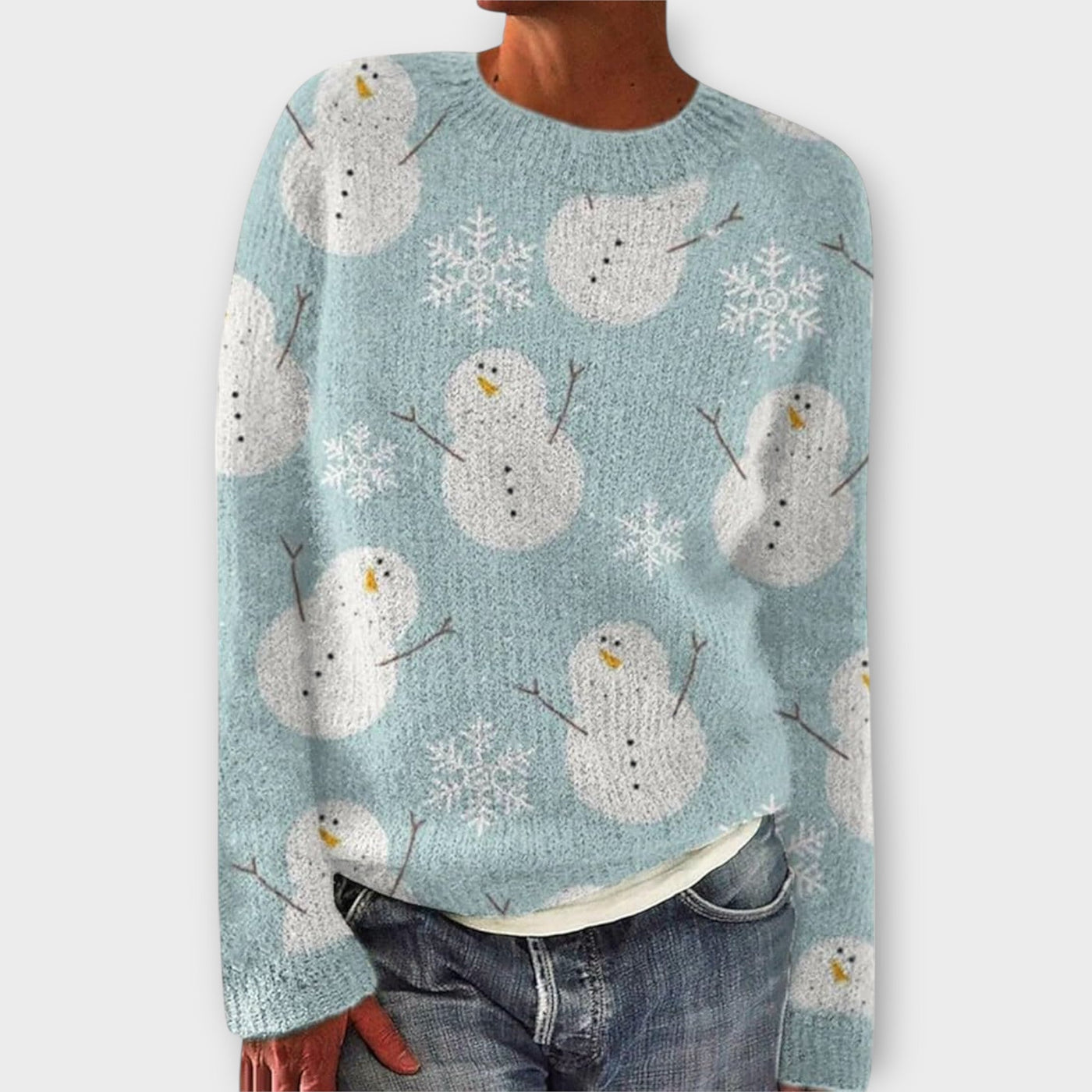 Simone Winterlicher Damen-Strickpullover – Wärme und Stil für die kalte Jahreszeit