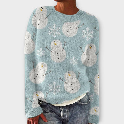 Simone Winterlicher Damen-Strickpullover – Wärme und Stil für die kalte Jahreszeit