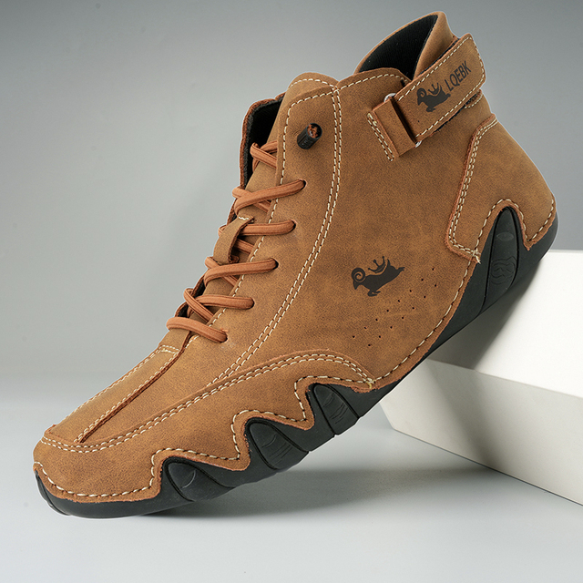 Rene | Ultra bequeme orthopädische Barfußschuhe für Männer