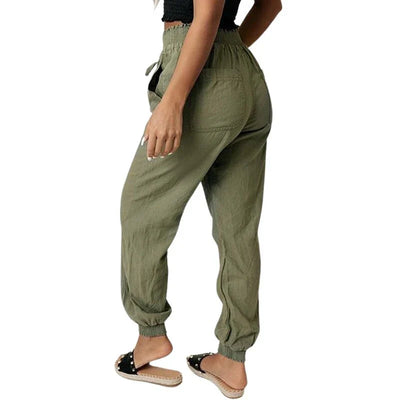 Shekira – Leichte Damen-Jogginghose mit Kordelzug