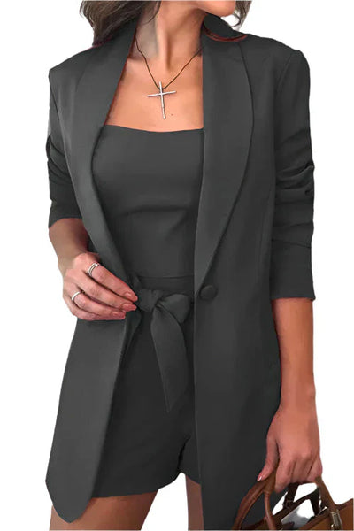 Meliora - 3-tlg. schickes Blazer-Kurzset