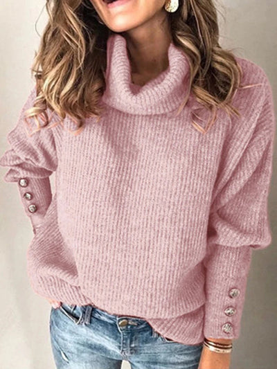 Priscilla | Schmeichelhafter Damenpullover mit hoher Taille