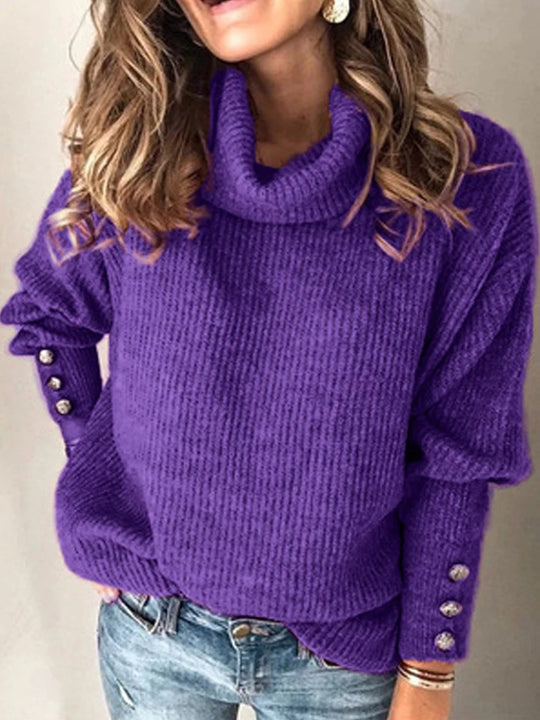 Priscilla | Schmeichelhafter Damenpullover mit hoher Taille