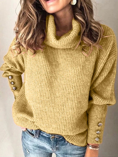 Priscilla | Schmeichelhafter Damenpullover mit hoher Taille