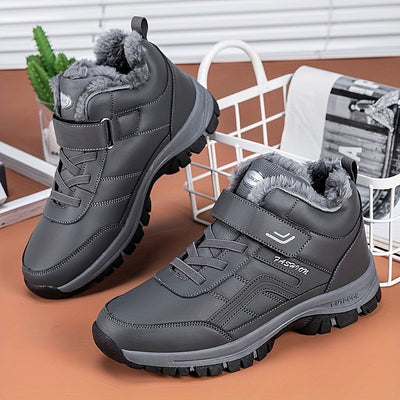 Winterschuhe Herren | Stiefel Mittelhoher Schnitt Mit Schnürung