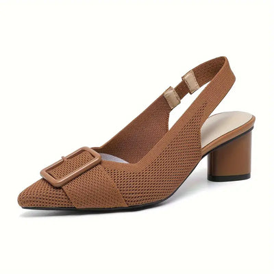 Renavie – Schicke Slingback-Pumps mit spitzer Spitze