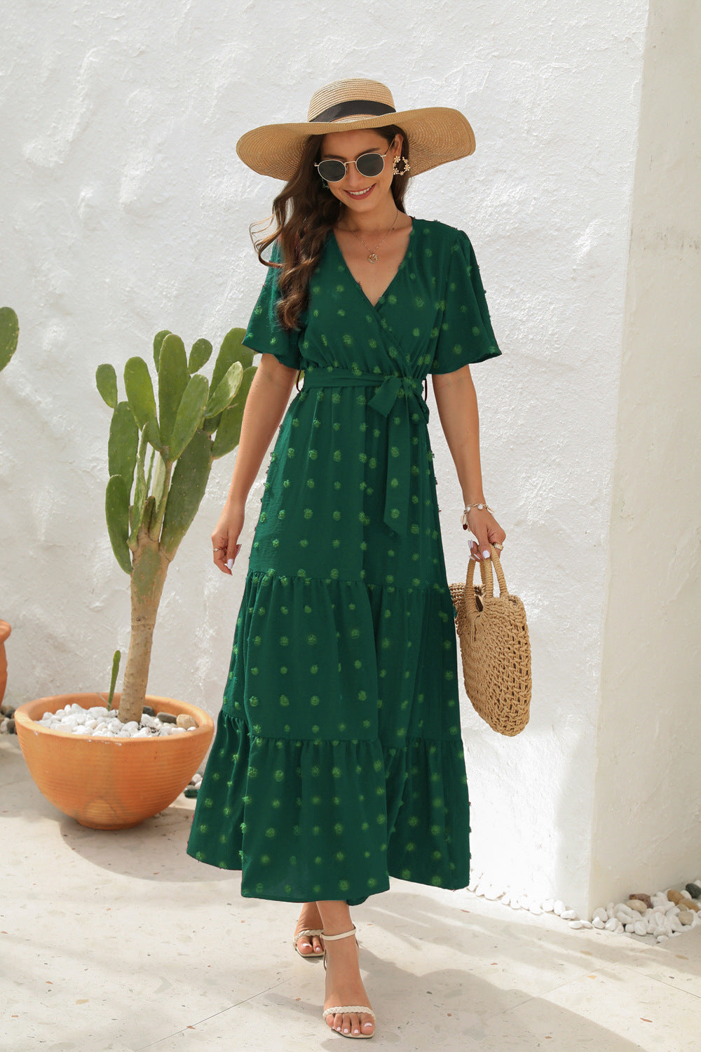 Sinja | Leicht fließendes Midi-Kleid für Damen
