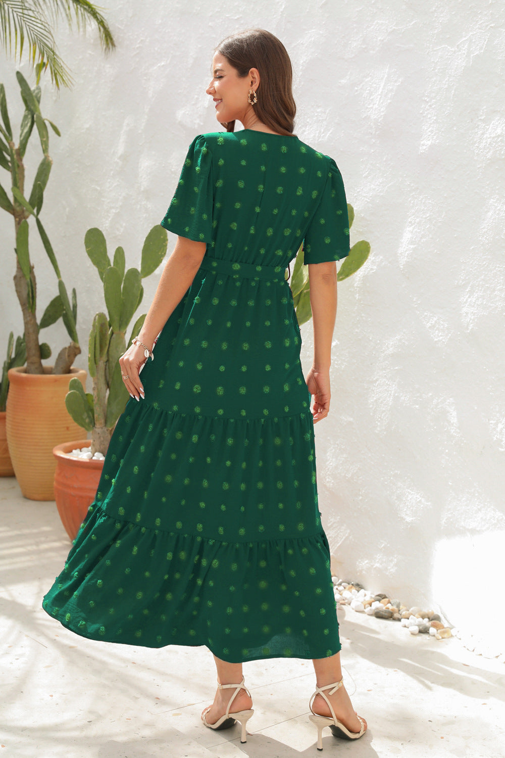 Sinja | Leicht fließendes Midi-Kleid für Damen