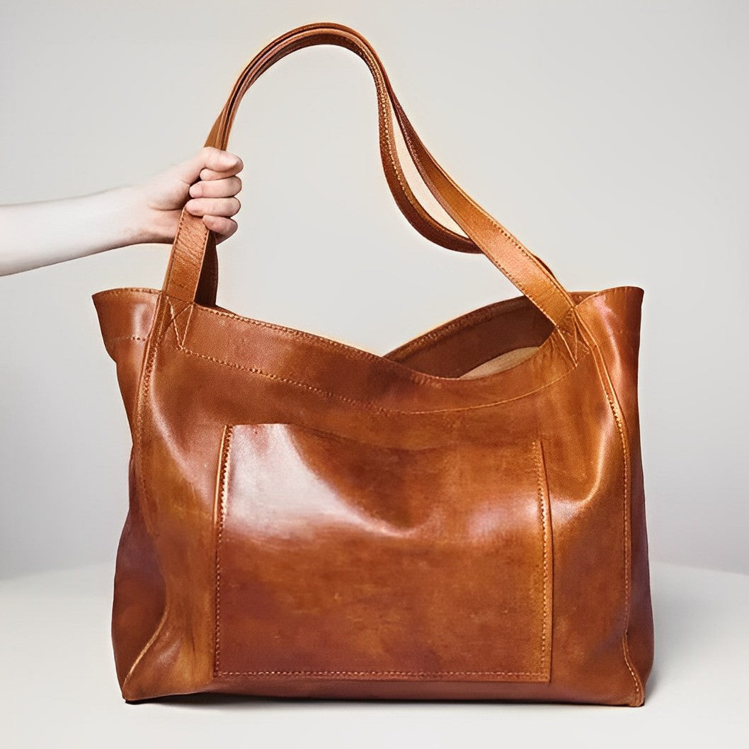 JANNA™ | Vintage-Handtasche aus Eco-Leder für anspruchsvolle Frauen