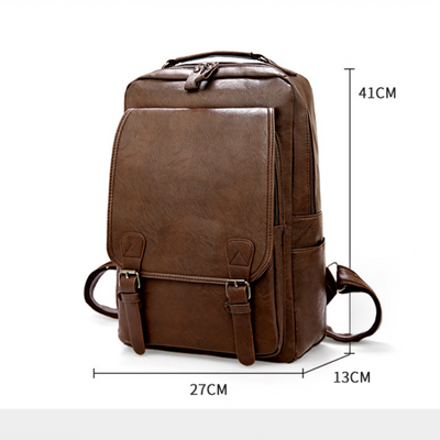 KARLY™ | Multifunktionaler handgefertigter Lederrucksack