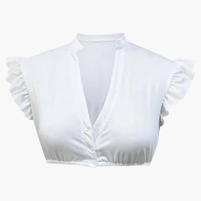 Traditionelle Dirndl bluse für Damen - Oktoberfest 2025