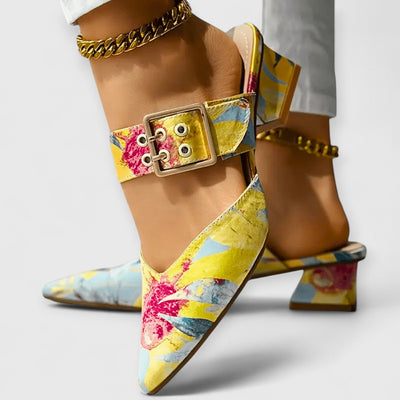 BELLO | Orthopädische Farbakzent-Heels für Damen