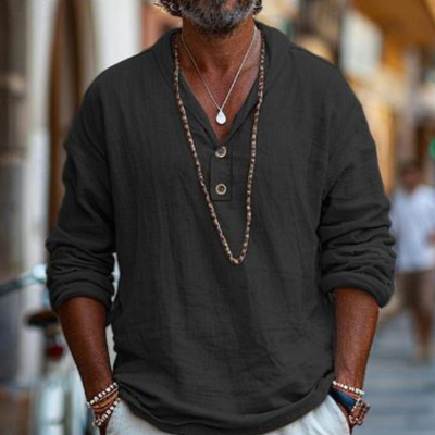 Nick | Herren Sommer Hemd | Langarm