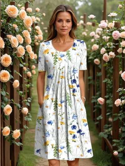 FIONA -  KLEID MIT FLIESSENDER ELEGANZ