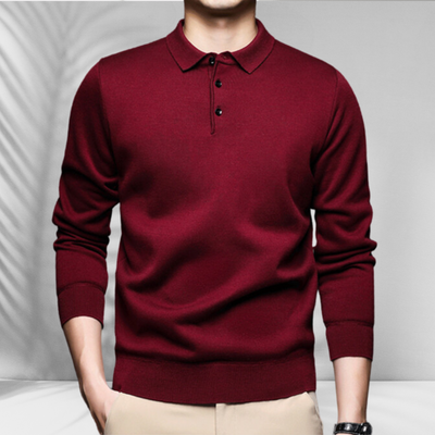 MORITZ™ | Eleganter, wärmender Polopullover