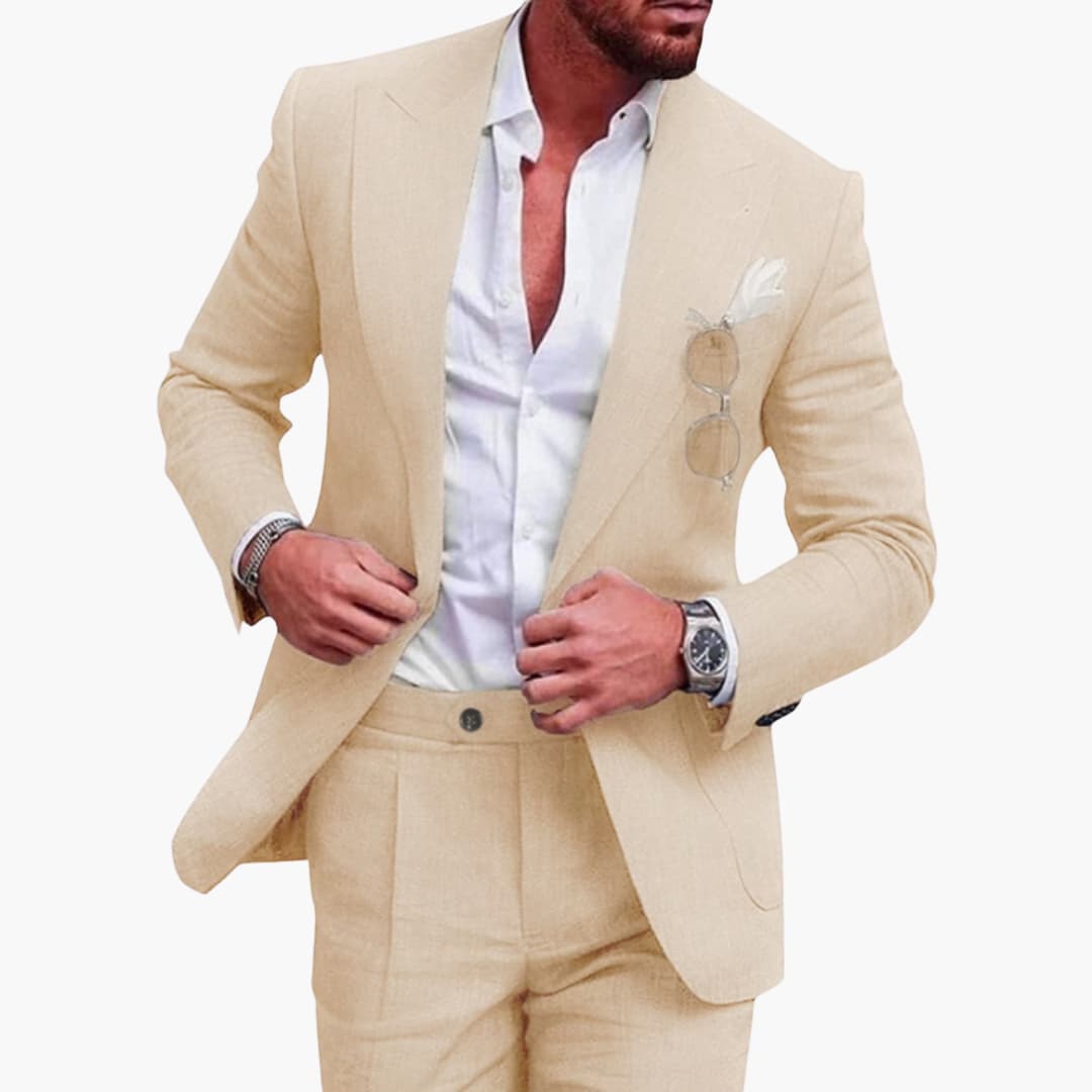 Zweiteiliger Business Anzug für Herren