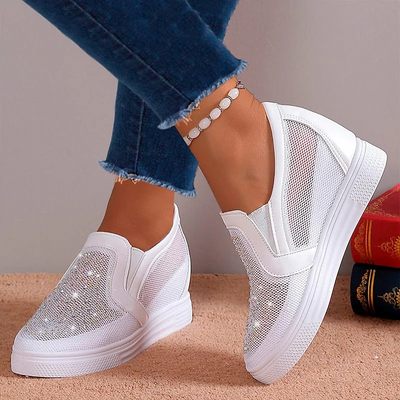 LISA - MODISCHE KRISTALL SNEAKER