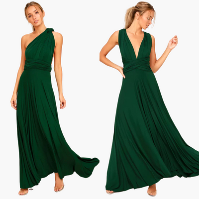 Abendkleid mit V-Ausschnitt - Damen Stil für Gala-Nächte