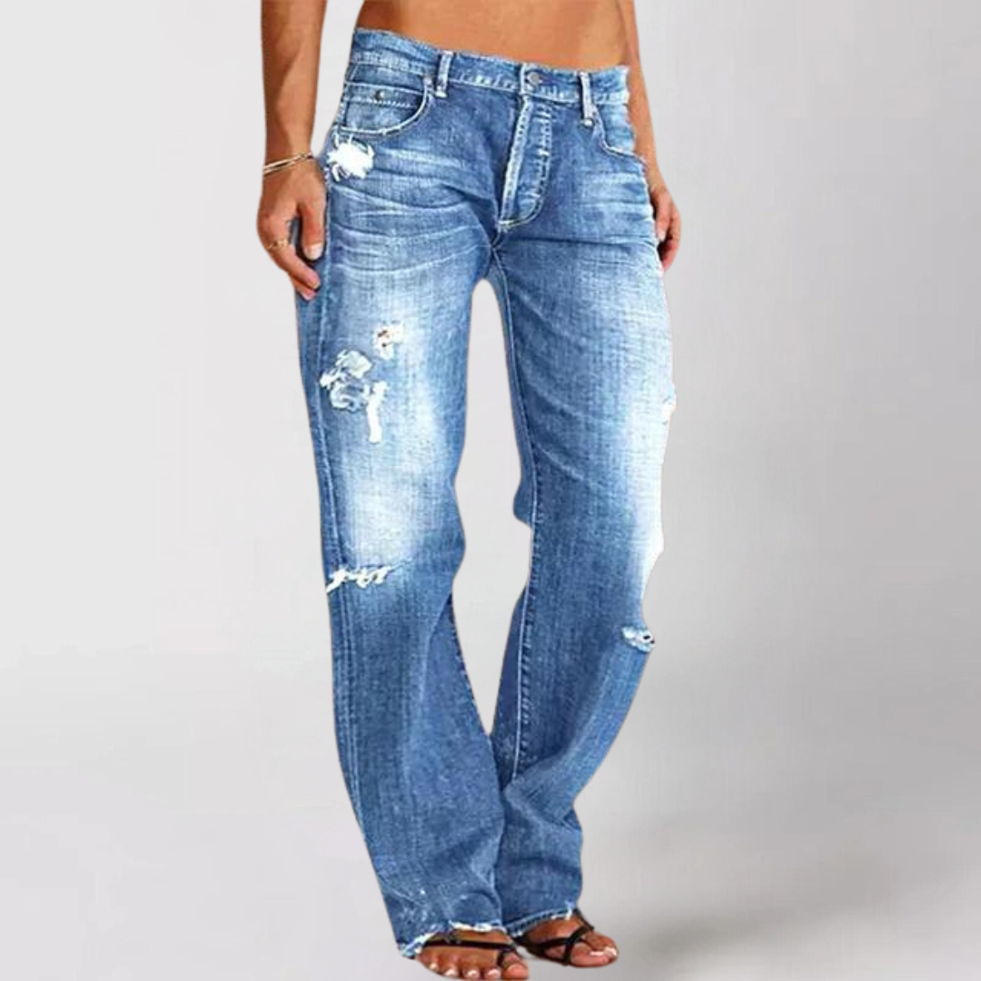 VINTAGE JEANS IM LOOSE FIT STIL