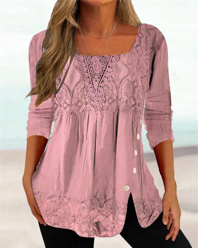 Laura – stylische bluse für den frühling