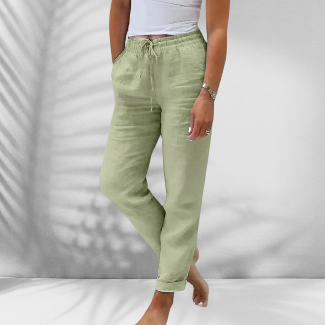 HELENE™ | leichte und elegante leinenhose