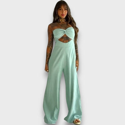 Salome – Jumpsuit mit Cut-out und Rückendetail