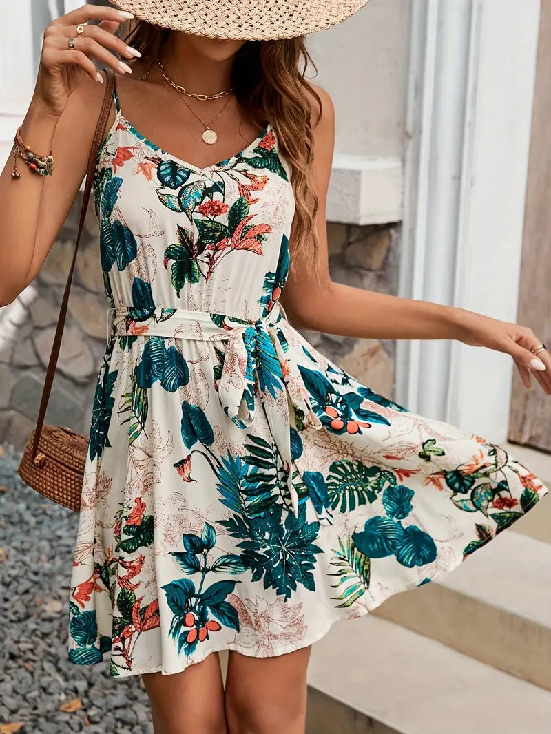 Bellinda – Bezauberndes Kleid mit tropischem Print