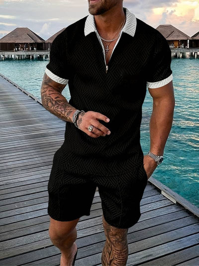 Giosuè | Müheloser Streetwear Herren 2-Teiliges Set