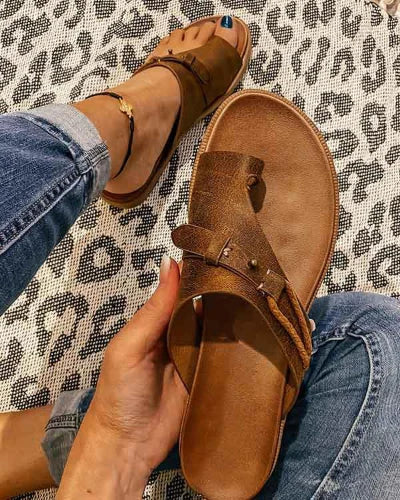 Lovita – Lässige Leder-Sandalen