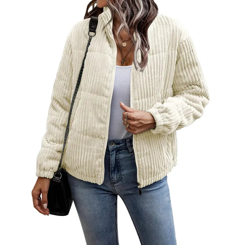 Damen Winter-Cord-Jacke - Gesine