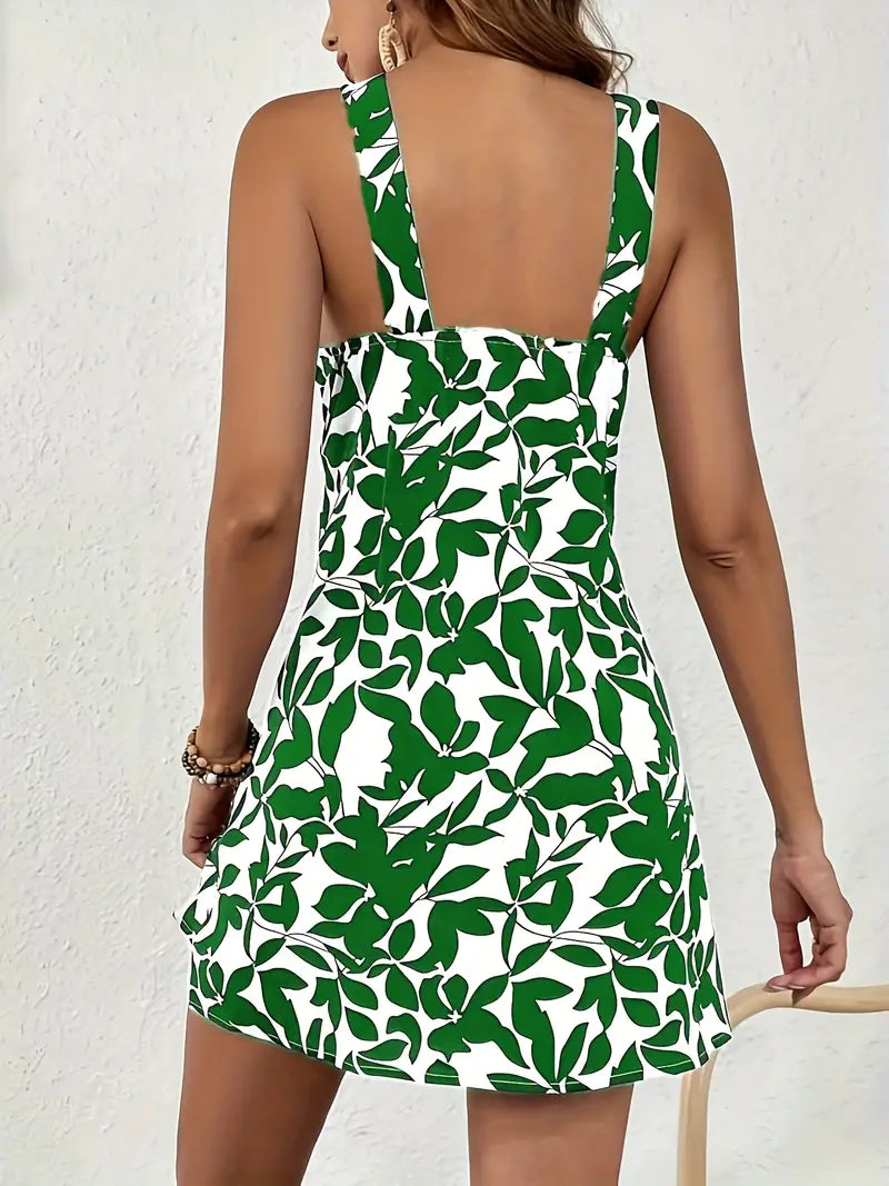 Kale – Elegantes Neckholder-Minikleid