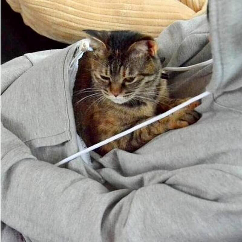 Gemütlicher Damen-Kapuzenpullover mit Fronttaschen