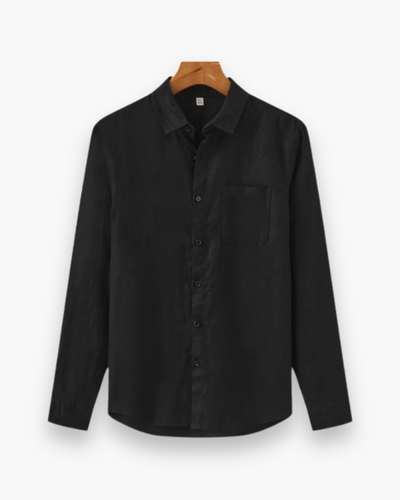 Herren Lässiges Leinenhemd | Atmungsaktiv & Locker