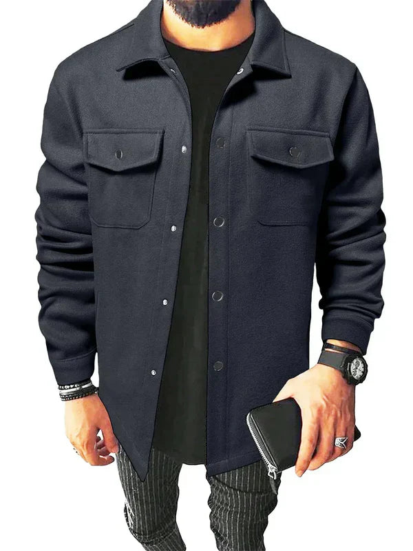 Stepan | Unglaublich bequeme und warme Herren-Hemdjacke