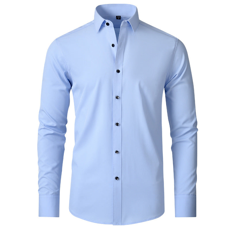 Benjamin | Classic Slim Fit Stretchable Langarm Business Hemd