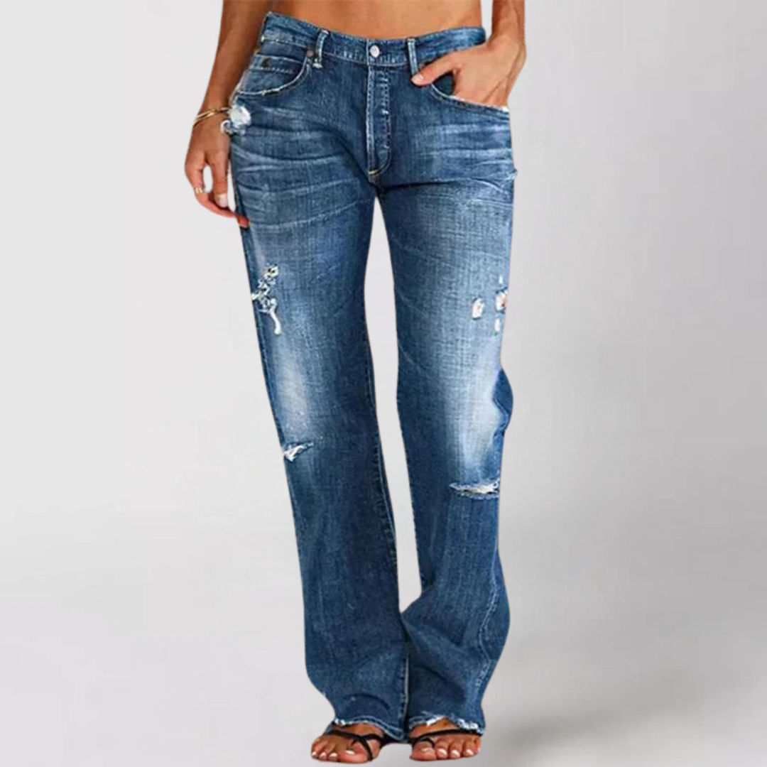 VINTAGE JEANS IM LOOSE FIT STIL