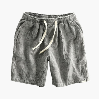 Knielange Herren-Sommer-Shorts mit Kordelzugbund