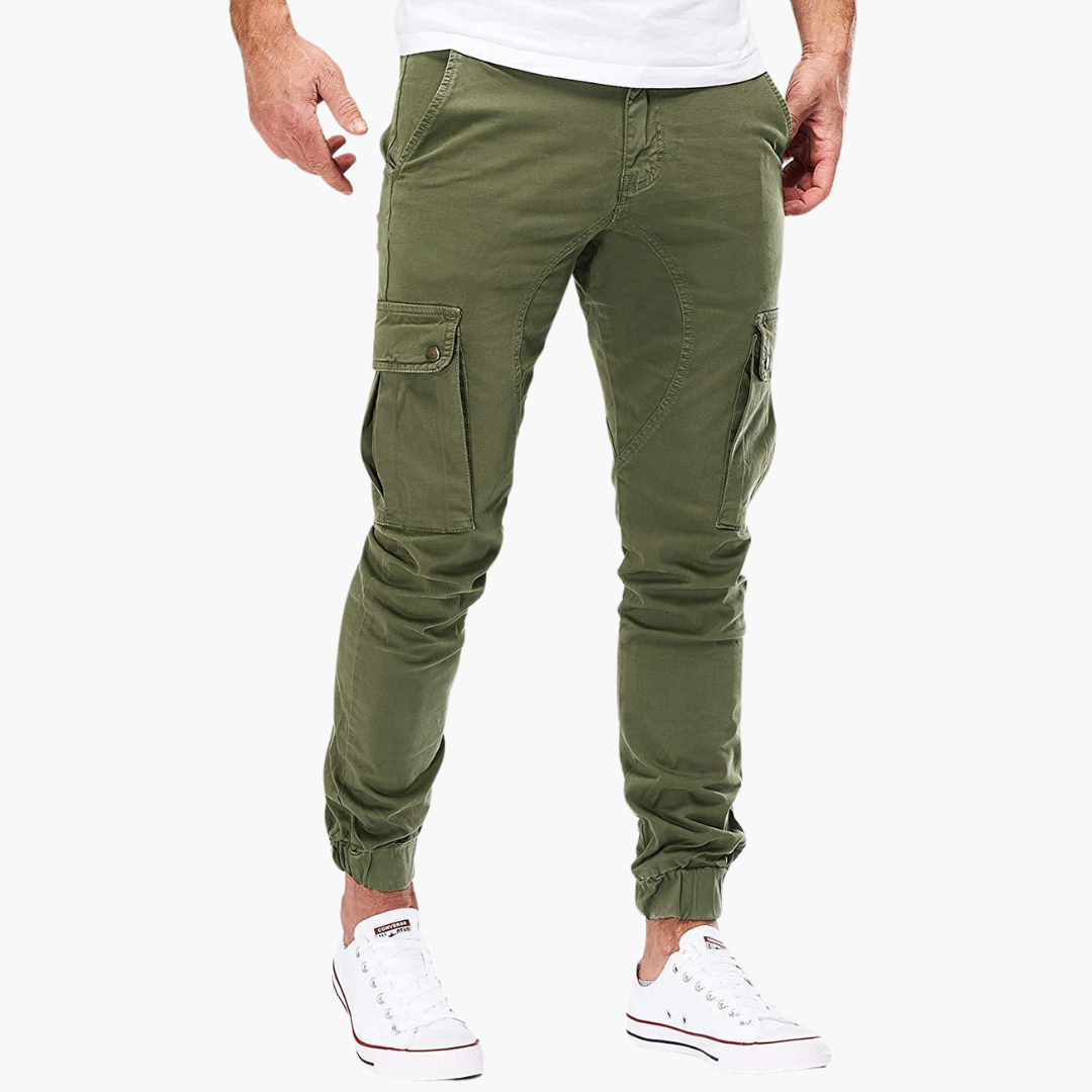 Bequeme Cargohose mit Seitentaschen - Herren Freizeithose