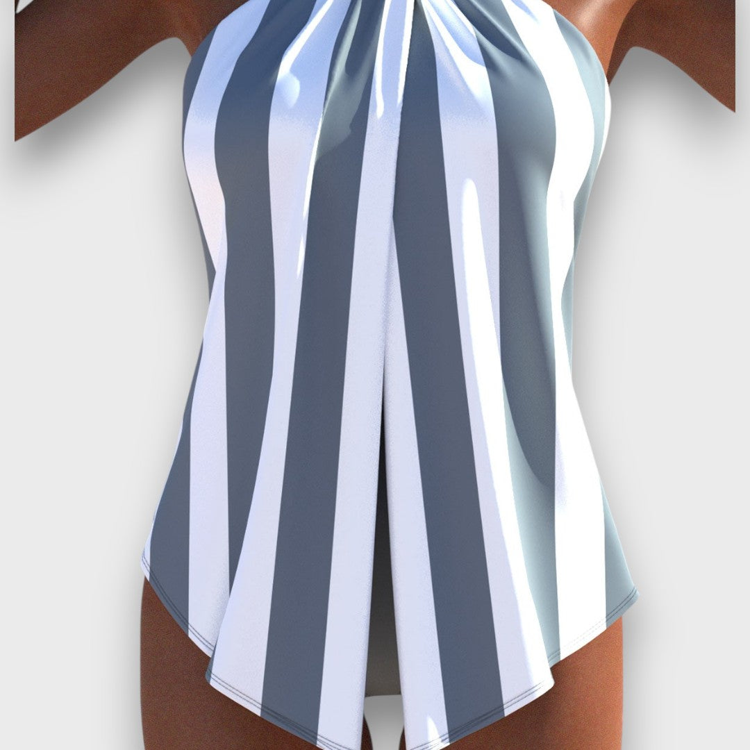 Lunelle – Tie-Dye-Badeanzug mit Trägern