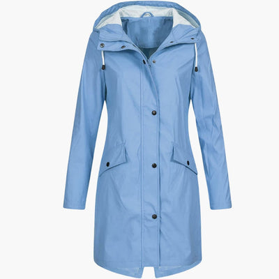 Kapuzierter Parka mit Taschen für Damen