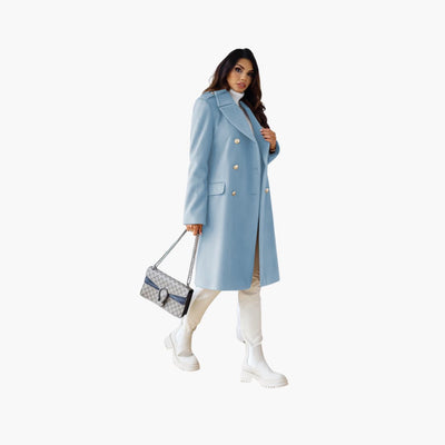 Lapel Collar Trenchcoat für Damen
