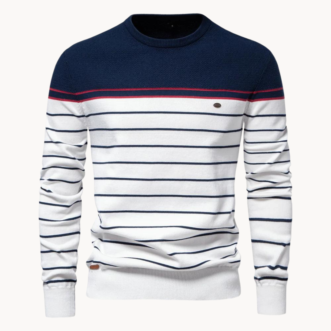BILL STREIFEN BAUMWOLLPULLOVER