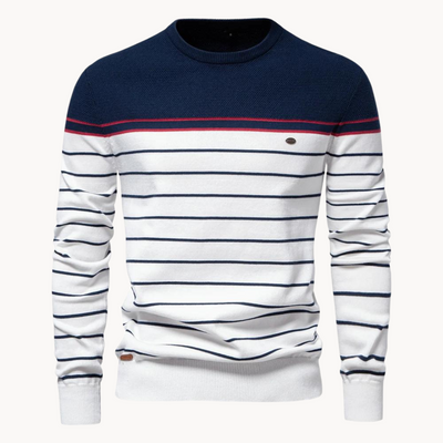 BILL STREIFEN BAUMWOLLPULLOVER