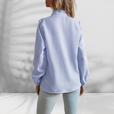 EMILY™ | Leichte Bluse mit Rüschen-Detail